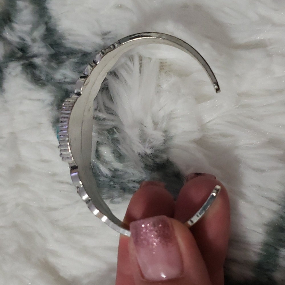 Paparazzi Turquoise Cuff Bracelet - Picture 5 of 5